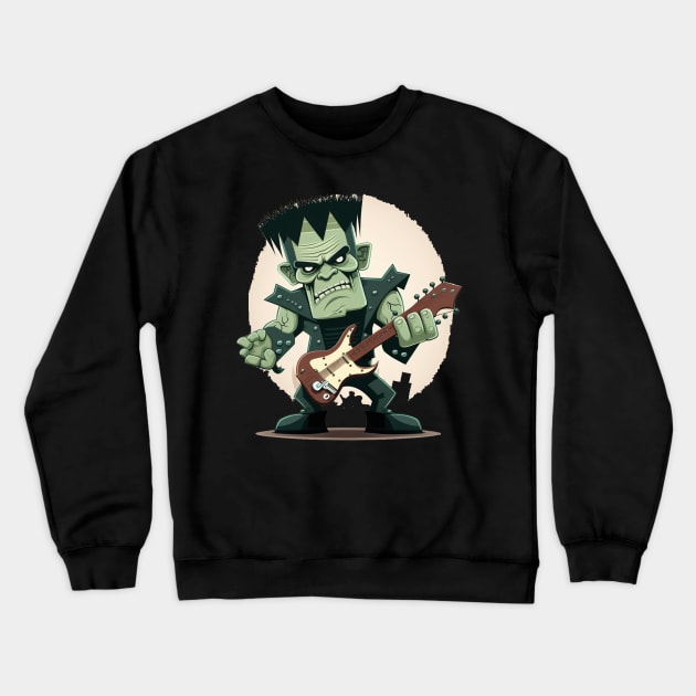 frankenstein Crewneck Sweatshirt by Trontee